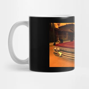 Classic 90s game - convertible car Mug